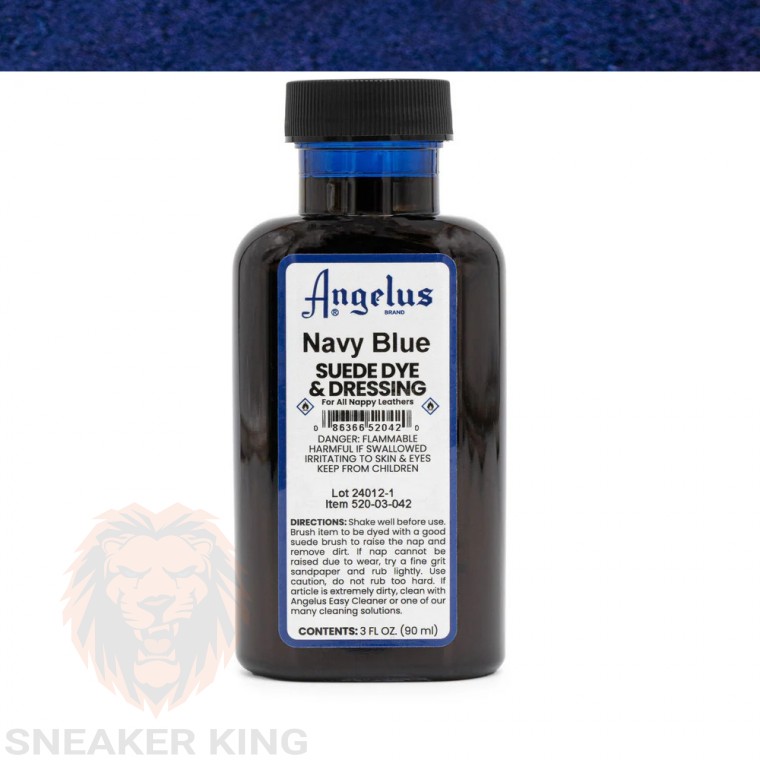 Барвник для замші Angelus Navy blue suede dye (темно синій) made in USA